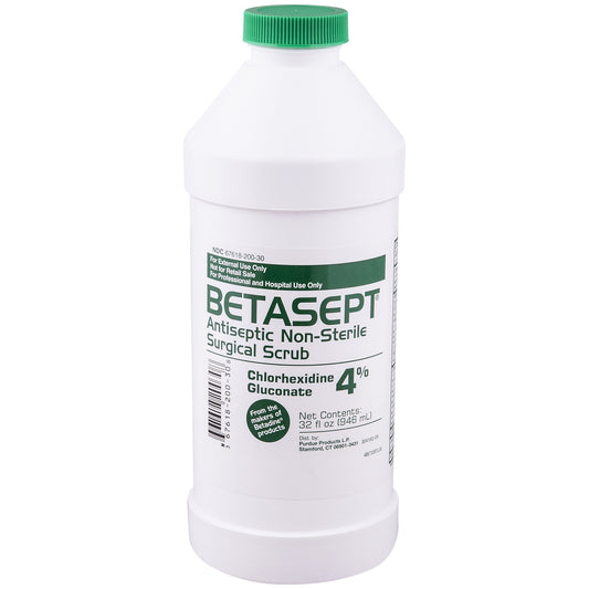 Surgical Scrub Solution Betasept 32 oz. Bottle 4% Strength CHG (Chlorhexidine Gluconate) NonSterile