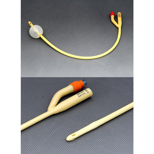 AMSure Silicone Coated Latex Foley Catheter, 24 Fr.