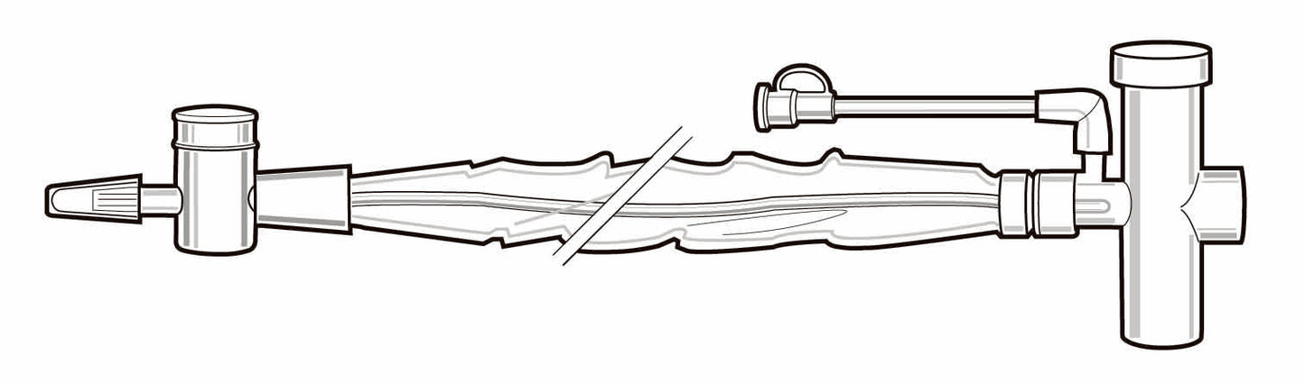 Ballard Closed Suction Catheter, Tracheostomy Type, 21.3 Inch Length