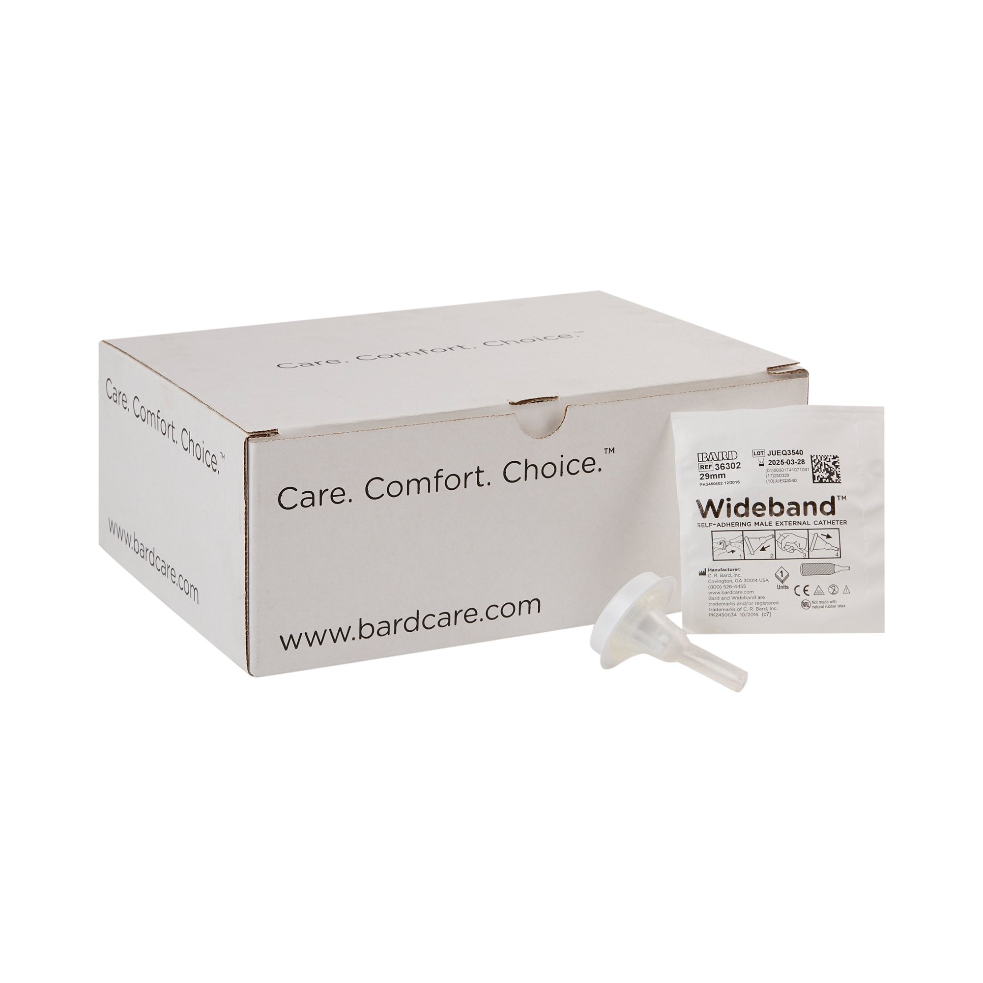 Bard Wide Band Male External Catheter – SurfMed