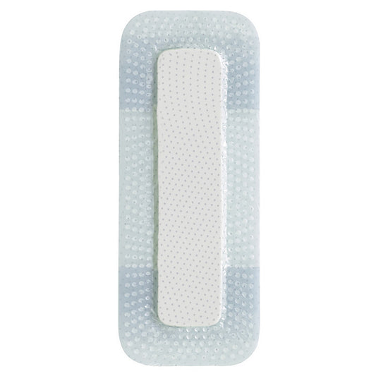 Biatain Silicone Lite Adhesive w/ Border Silicone Foam Dressing, 2 x 5 Inch