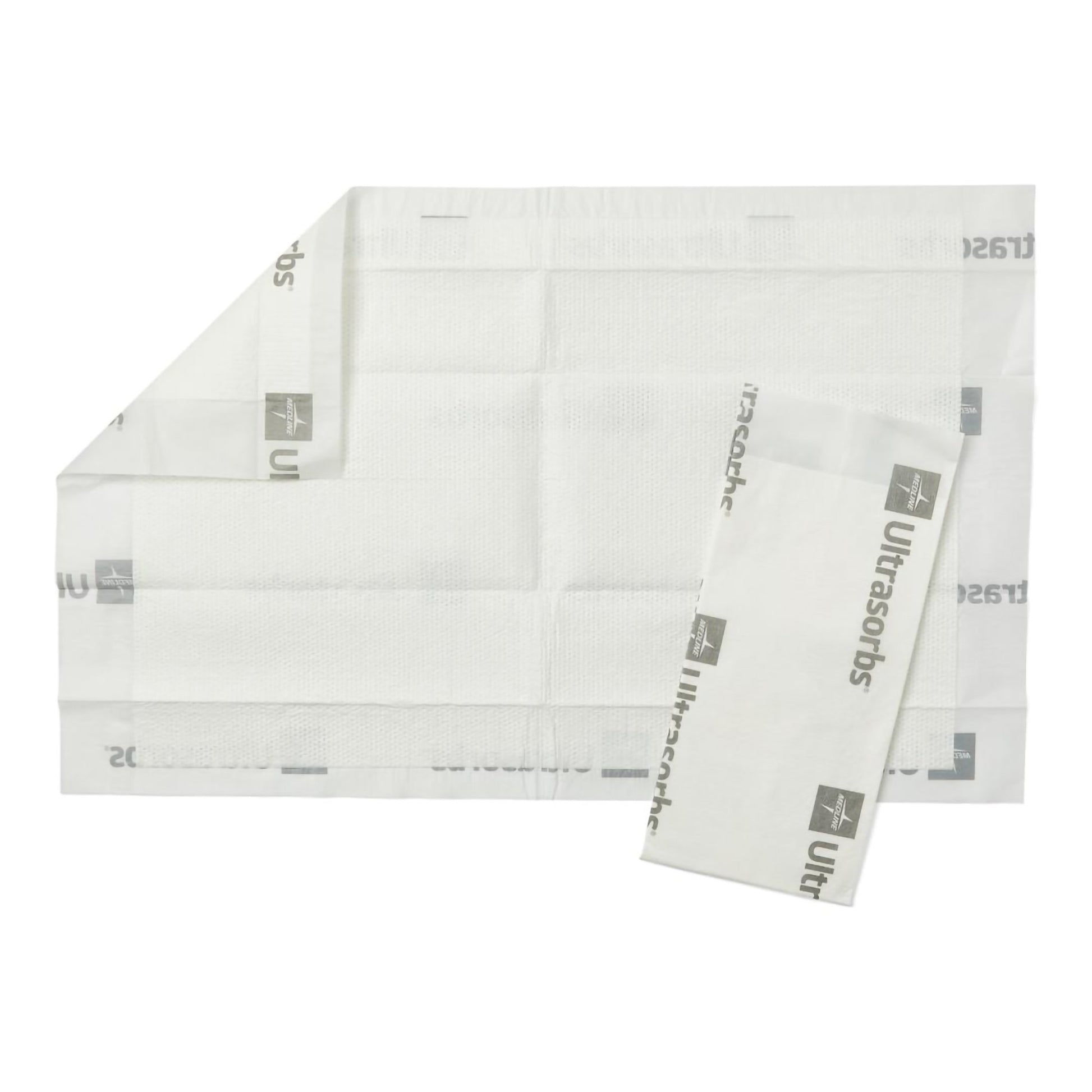 Disposable Underpad Ultrasorbs AP Low Air Loss 10 X 16 Inch Polymer Heavy Absorbency