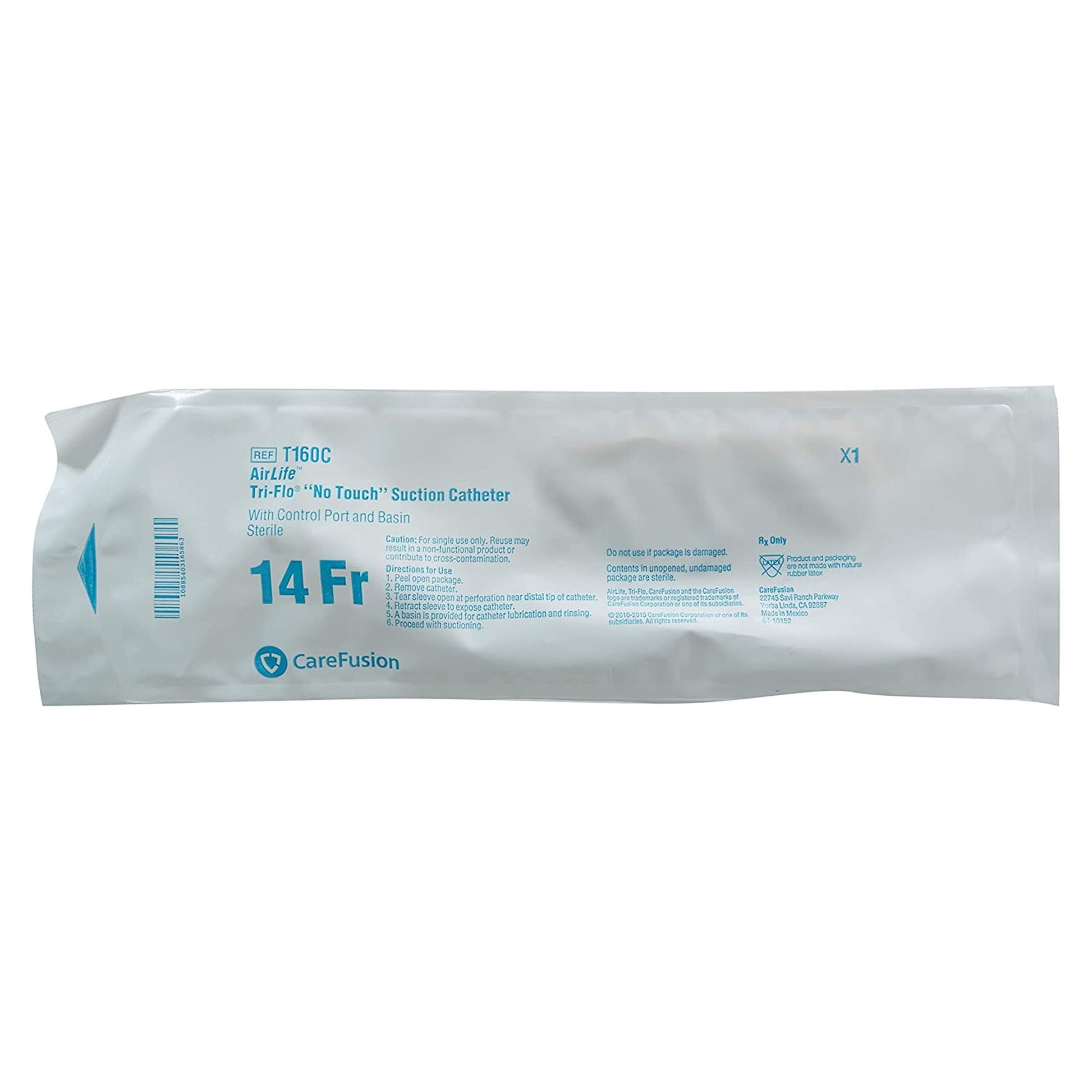 Tri-Flo No Touch Suction Catheter Kit, 14 Fr.