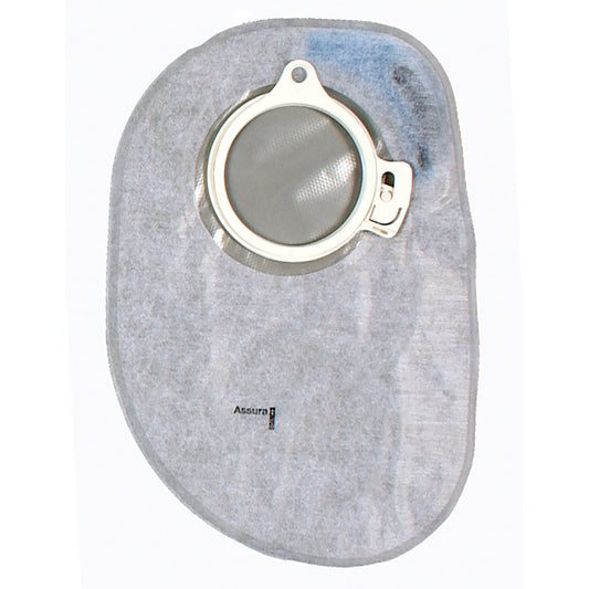 Assura Closed End Two-Piece Colostomy Pouch, Green Match