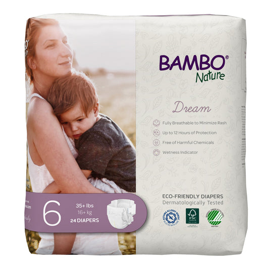 Bambo Nature Diaper, Size 6