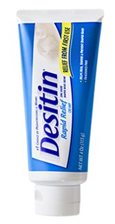 Desitin Daily Defense Diaper Rash Cream, 4-ounce Tube