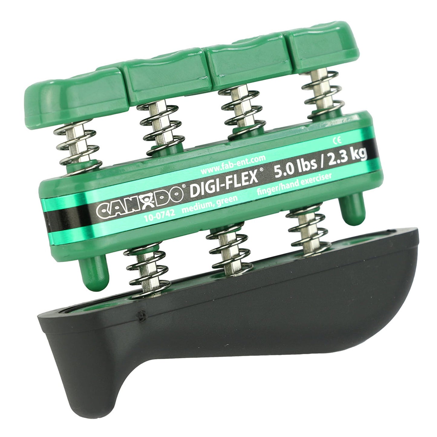 CanDo Digi-Flex Finger Exerciser, Medium, Green