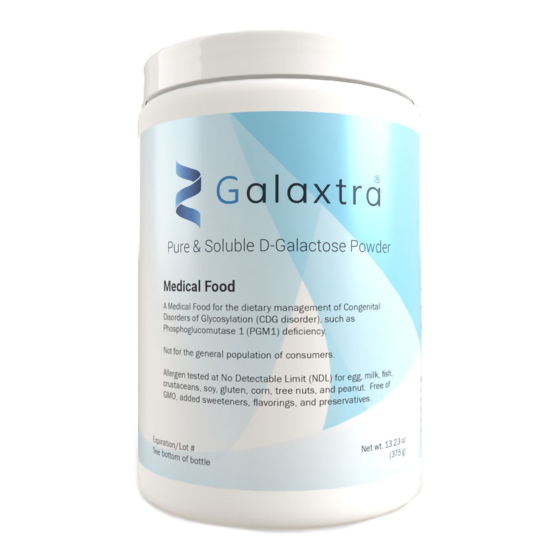 Oral Supplement Galaxtra Unflavored Powder 375 Gram Jar
