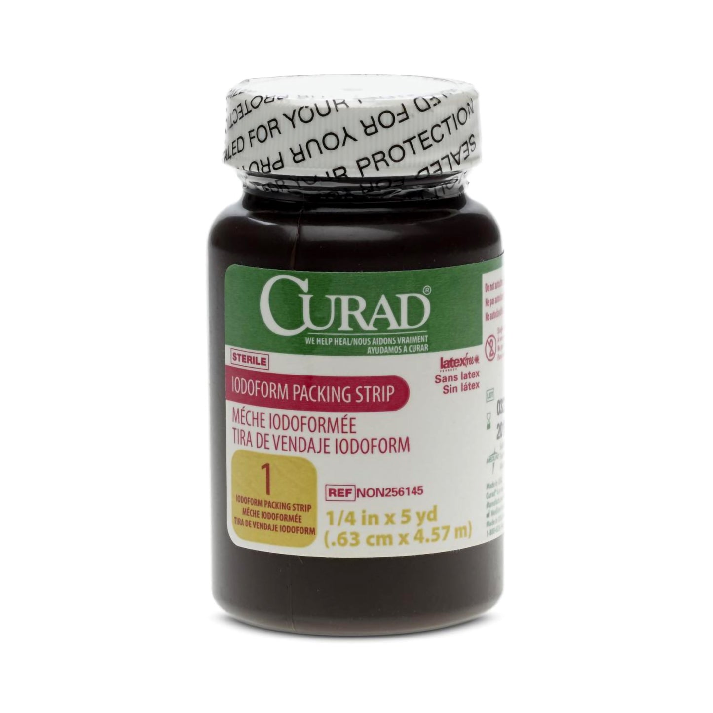 Curad Iodoform Wound Packing Strip, 1/4 Inch x 5 Yard
