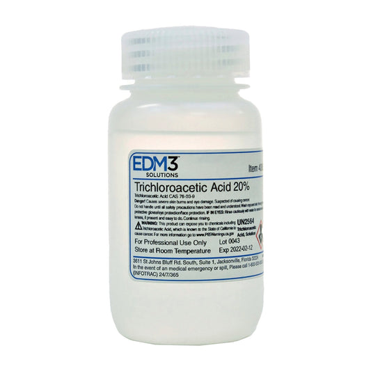 Histology Reagent Trichloroacetic Acid Organic Acid 20% 4 oz.