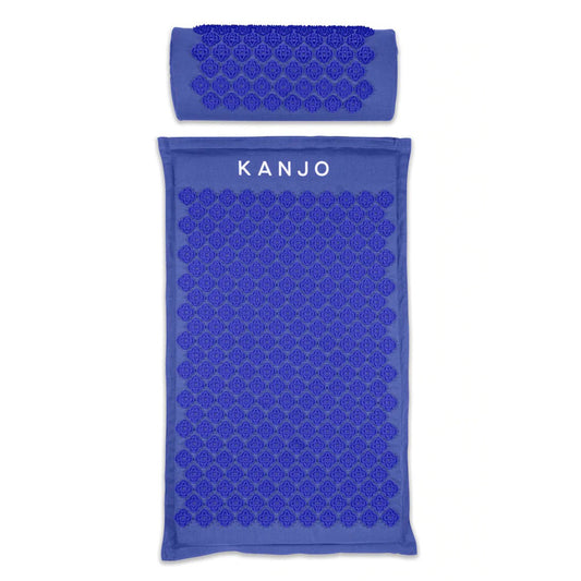 Kanjo Memory Foam Acupressure Mat Set, Blue