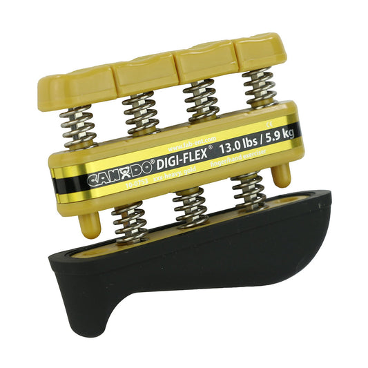 CanDo Digi-Flex Hand Exerciser, Gold, 3X-Heavy