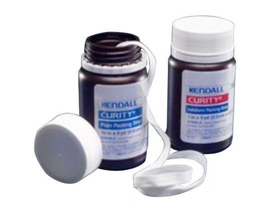 Curity™ Iodoform Wound Packing Strip, ¼ inch x 5 yard