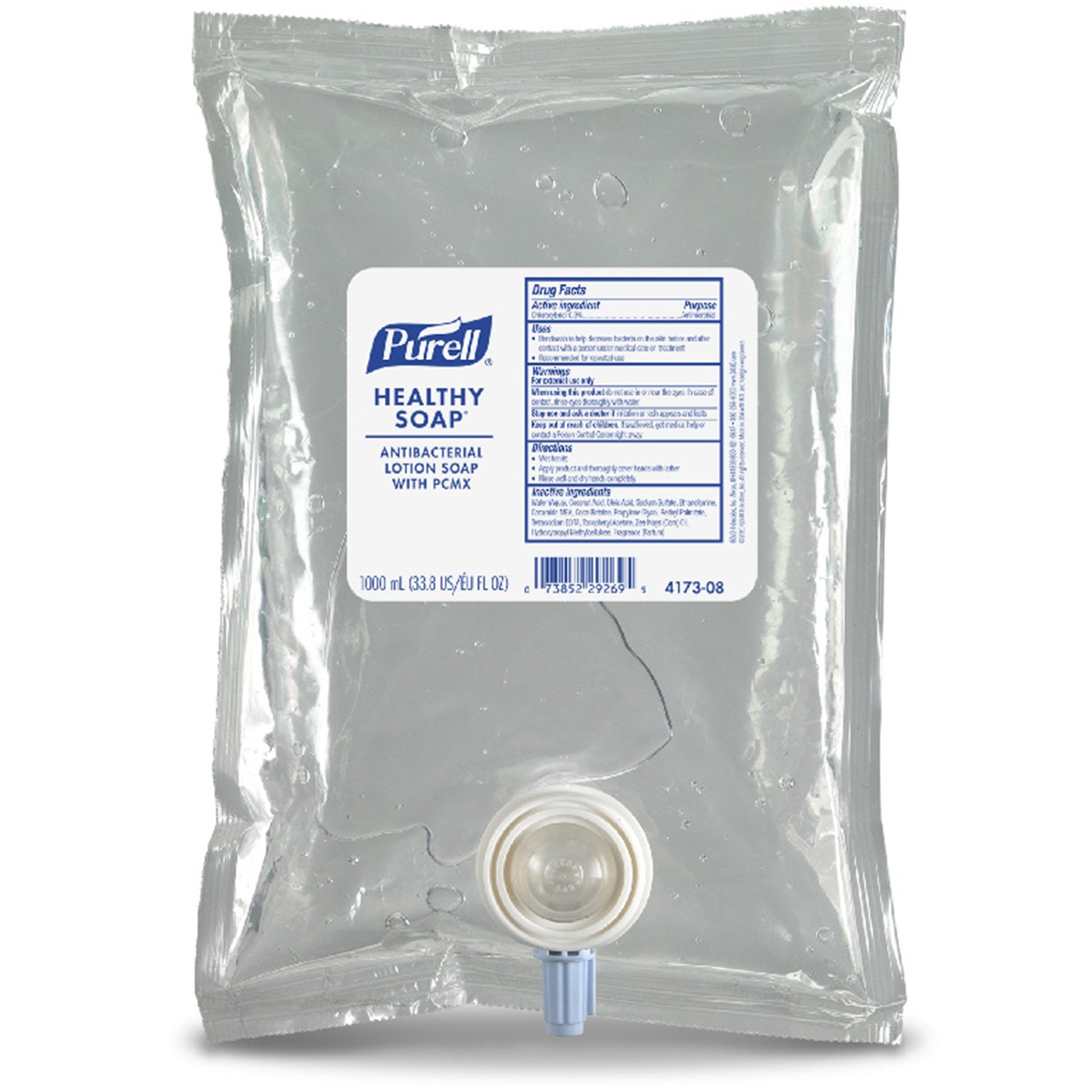 Purell Healthy Soap Antimicrobial Lotion Soap, 1,000 mL Dispenser Refill Bag
