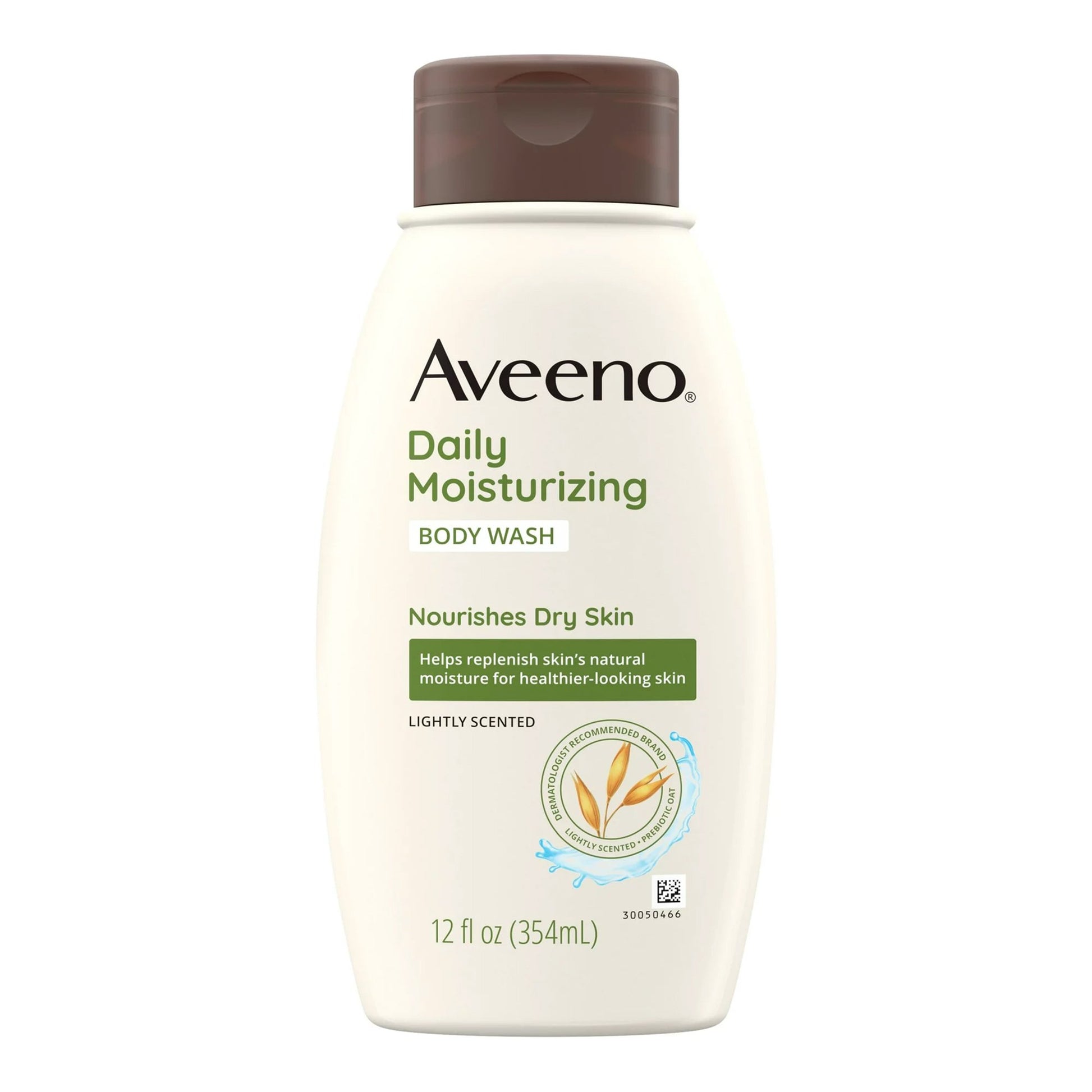 Aveeno Active Naturals Daily Moisturizing Body Wash Scented, 12-ounce Bottle
