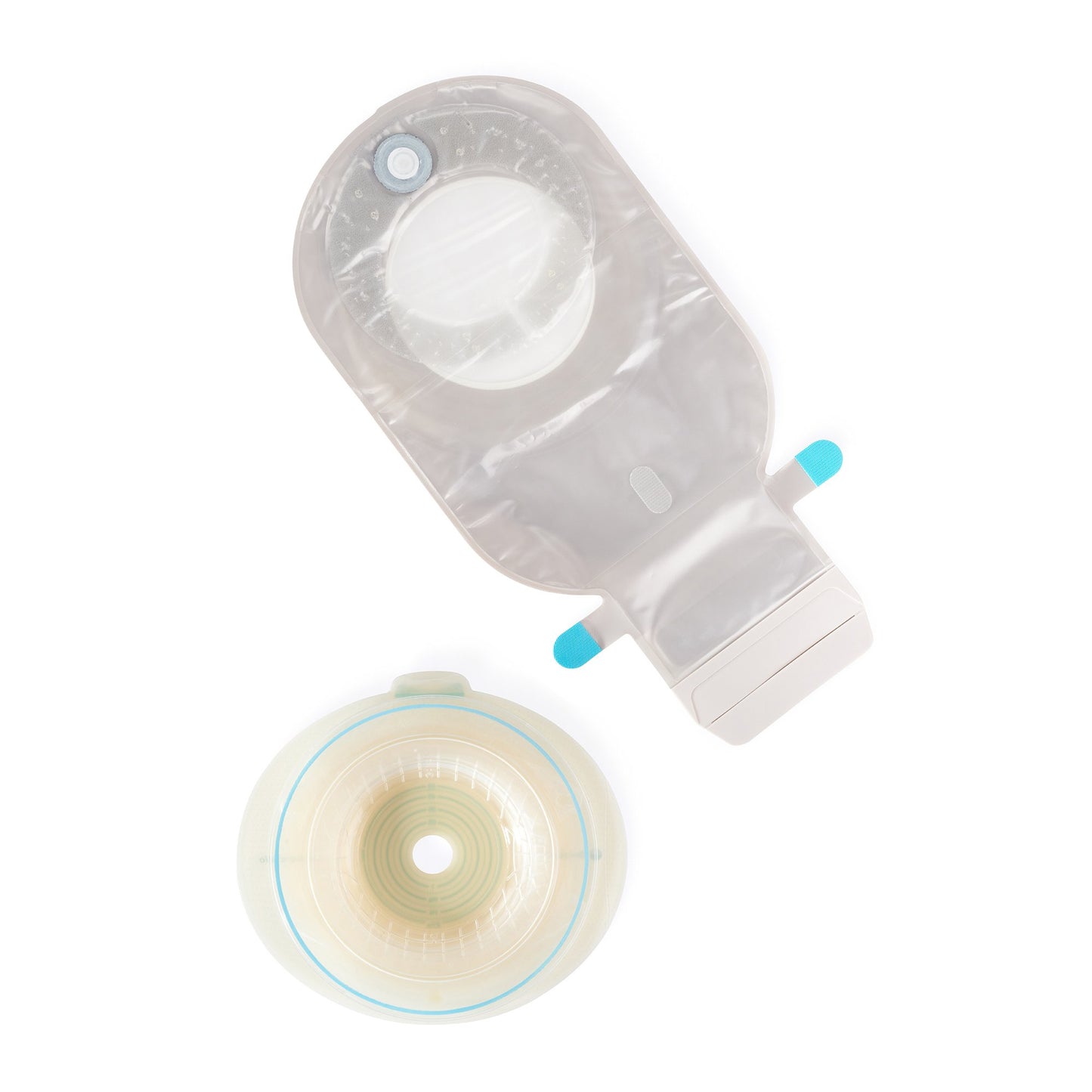 Ostomy Pouch SenSura Micro Two-Piece System Convex Light Drainable