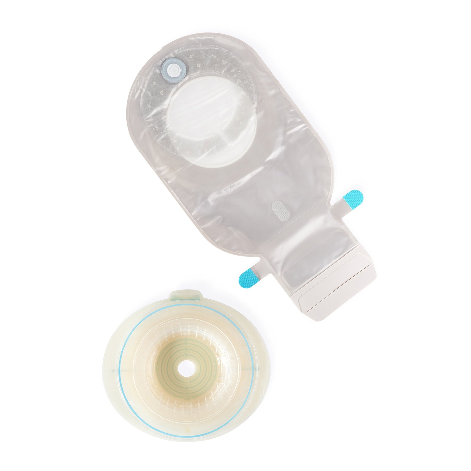 Ostomy Pouch SenSura Micro Two-Piece System Convex Light Drainable