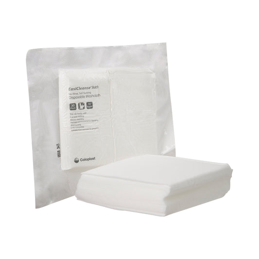 EasiCleanse Bath No-Rinse, Self-Sudsing Wipes, Scented