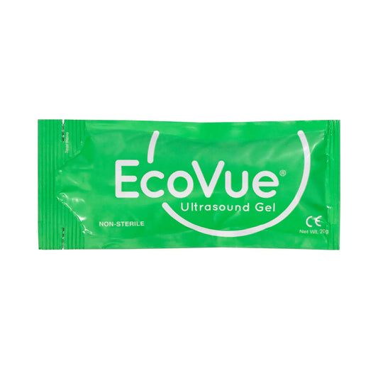 Ultrasound Gel EcoVue Medium Viscosity 20 Gram Packet NonSterile