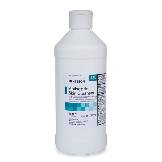 McKesson Antiseptic Skin Cleanser, 16-ounce Flip-Top Bottle