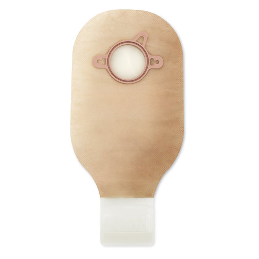 New Image™ 18002 Two-Piece Ultra Clear Ostomy Pouch, Pre-cut to Fit 44 mm, Green