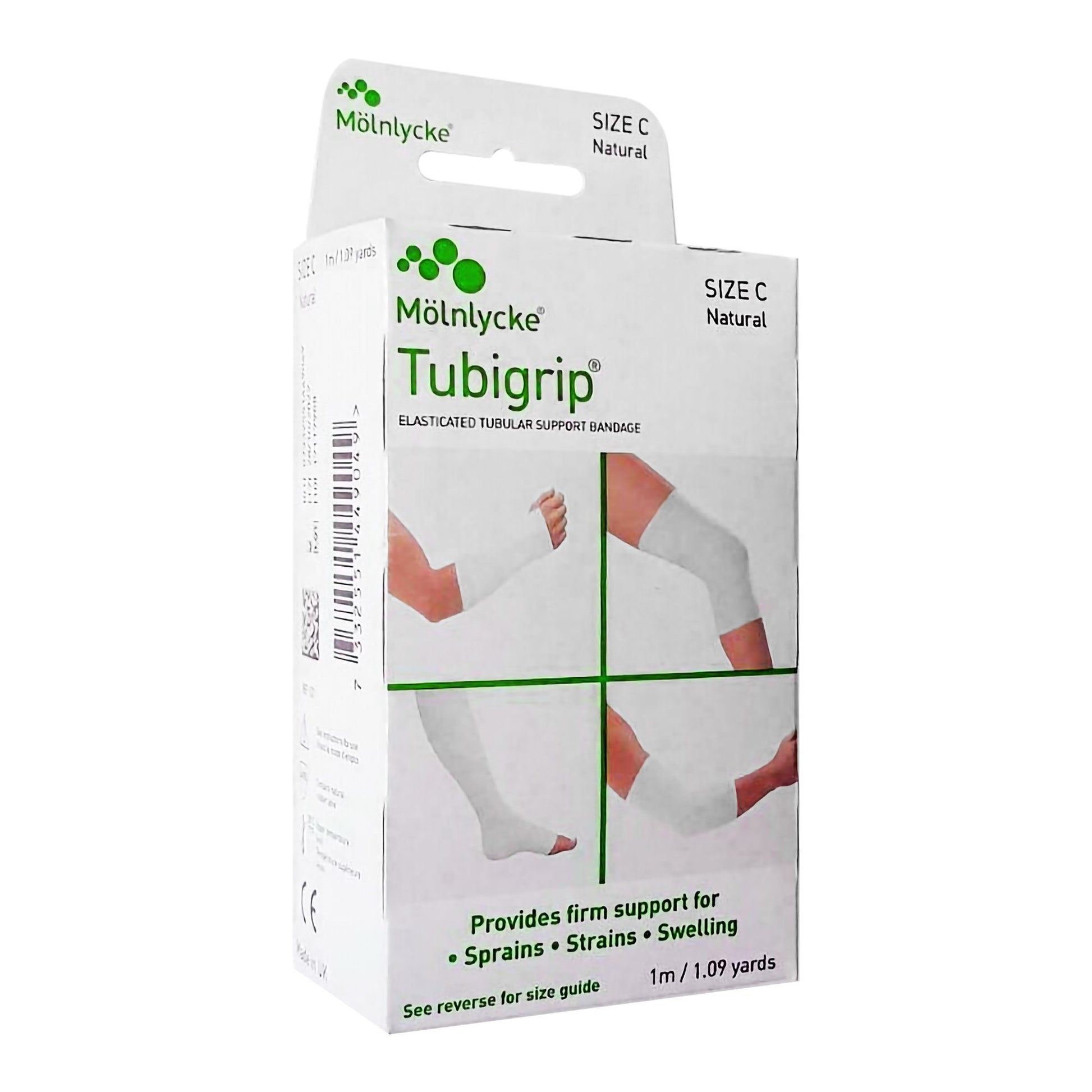 Tubigrip Pull On Elastic Tubular Support Bandage, 1 Meter, Size C