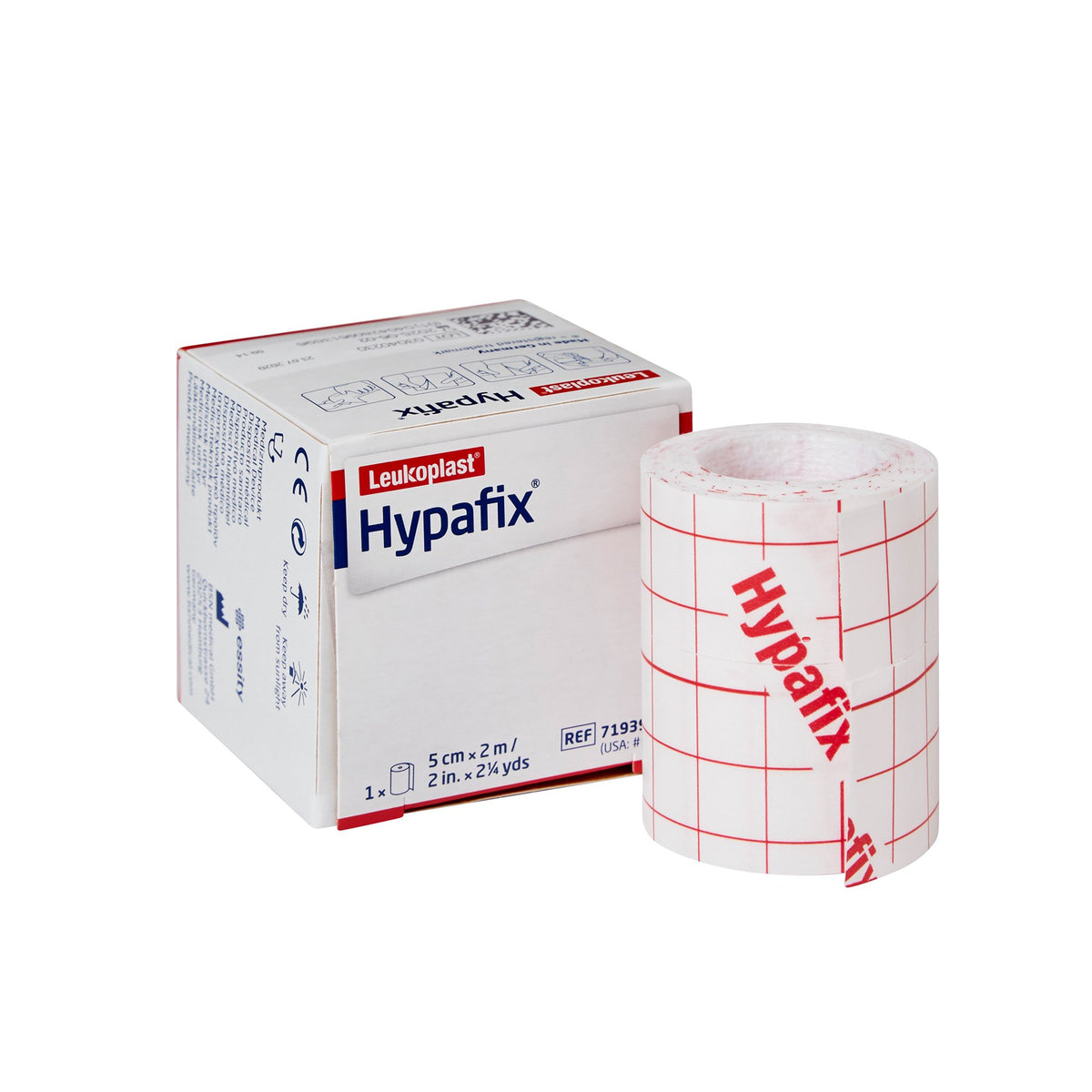 Hypafix Nonwoven Dressing Retention Tape, 2 Inch x 2 Yard, White – SurfMed
