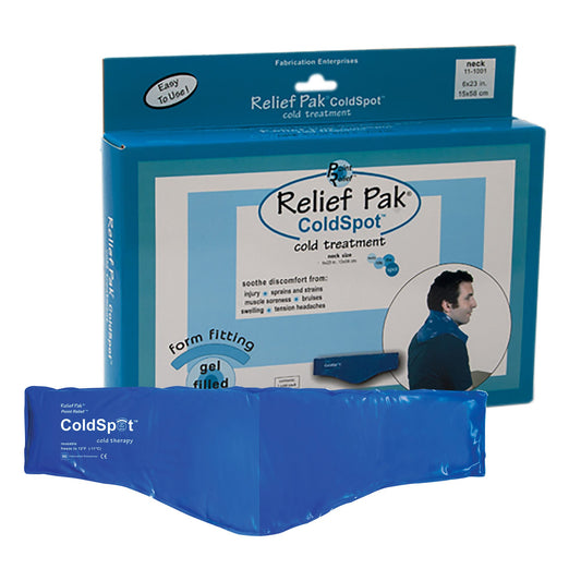 Relief Pak ColdSpot™ Blue Vinyl Pack, Neck Contour