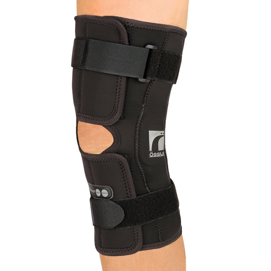 Knee Brace Ossur Rebound X-Small D-Ring / Hook and Loop Strap Closure 11-1/2 to 13-3/4 Inch Thigh Circumference Short Length Left or Right Knee