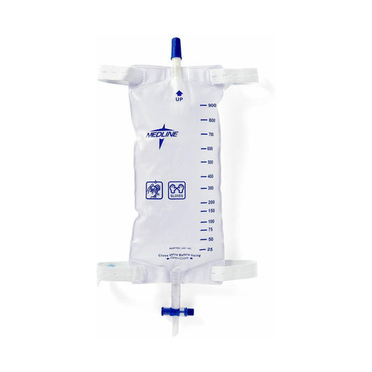 Medline Urinary Leg Bag, 1100 mL