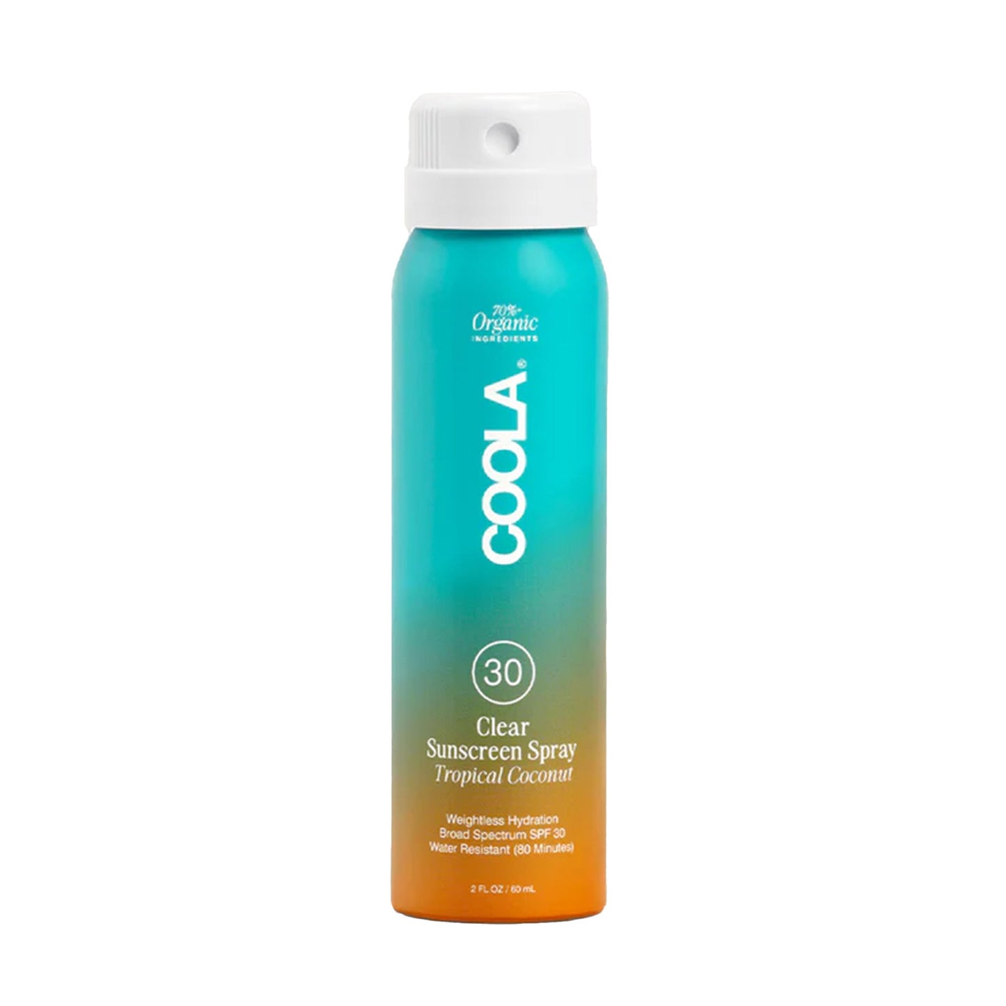 Sunscreen COOLA SPF 30 Spray 2 oz. Aerosol Can
