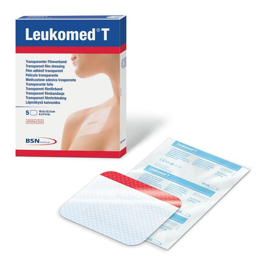 Transparent Film Dressing LeukomedT 2 X 3 Inch 2 Tab Delivery Rectangle Sterile