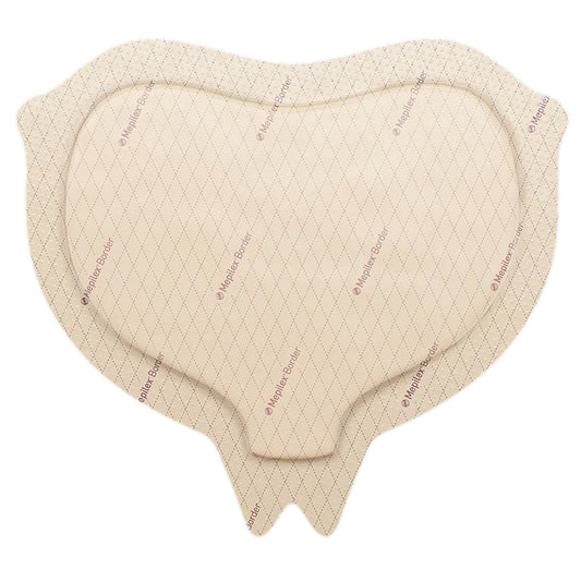 Mepilex Border Silicone Adhesive with Border Silicone Foam Dressing, 16 x 20 cm