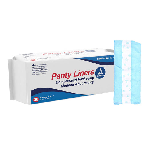 Dynarex Medium Absorbency Bladder Control Pad, 4 x 11 Inch
