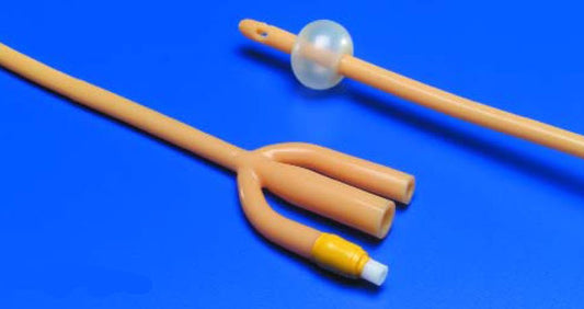 Dover™ Foley Catheter, 16 Fr., 5 cc, Three Way, Standard