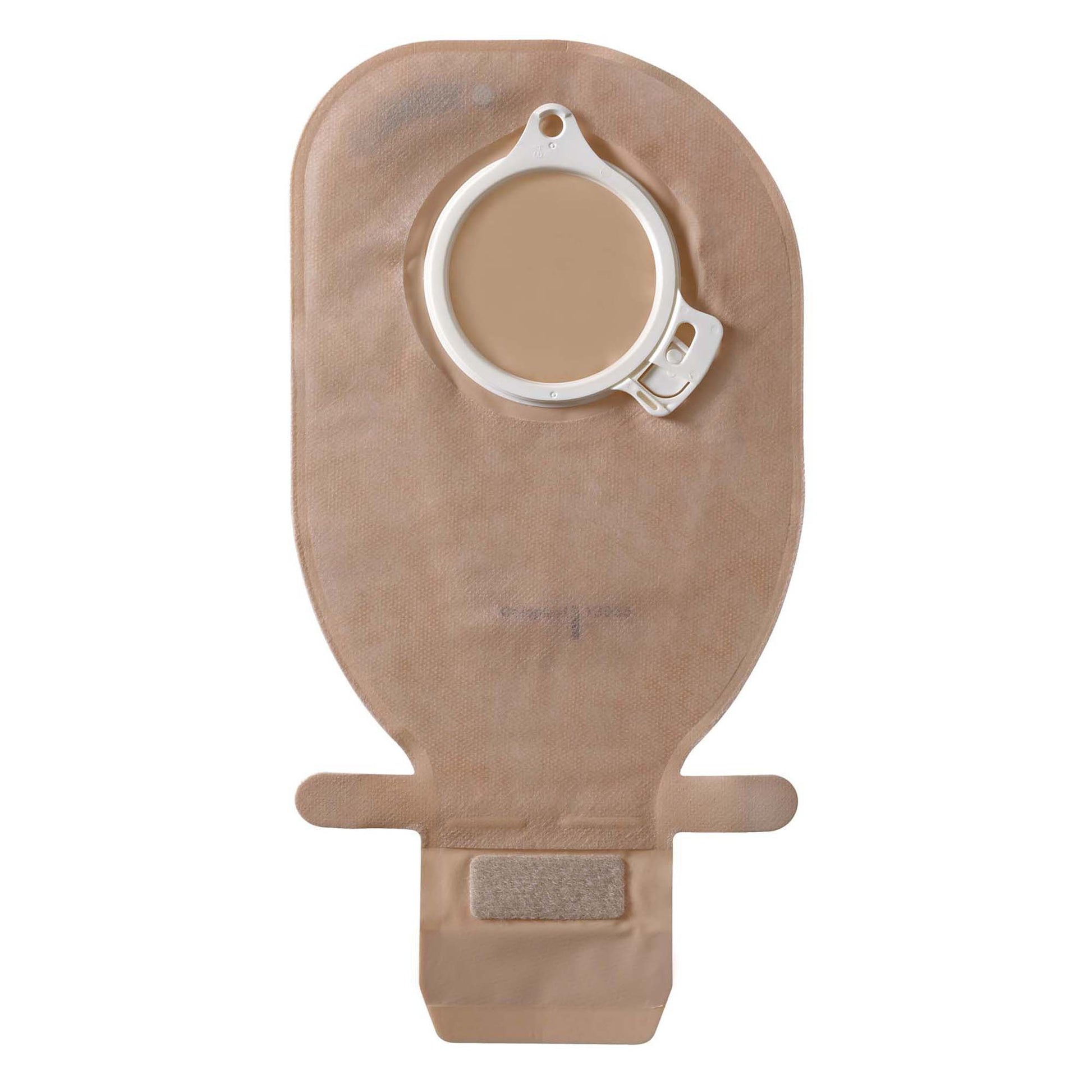 Assura Original Two-Piece Opaque Ostomy Pouch, 40 mm Flange, Green Color Match