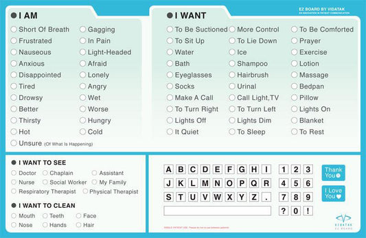 Patient Communication Board EZ Board™