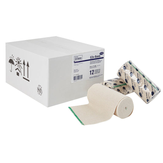 EZe-Band LF Double hook-and-loop closure Elastic Bandage, 6 Inch x 11 Yard