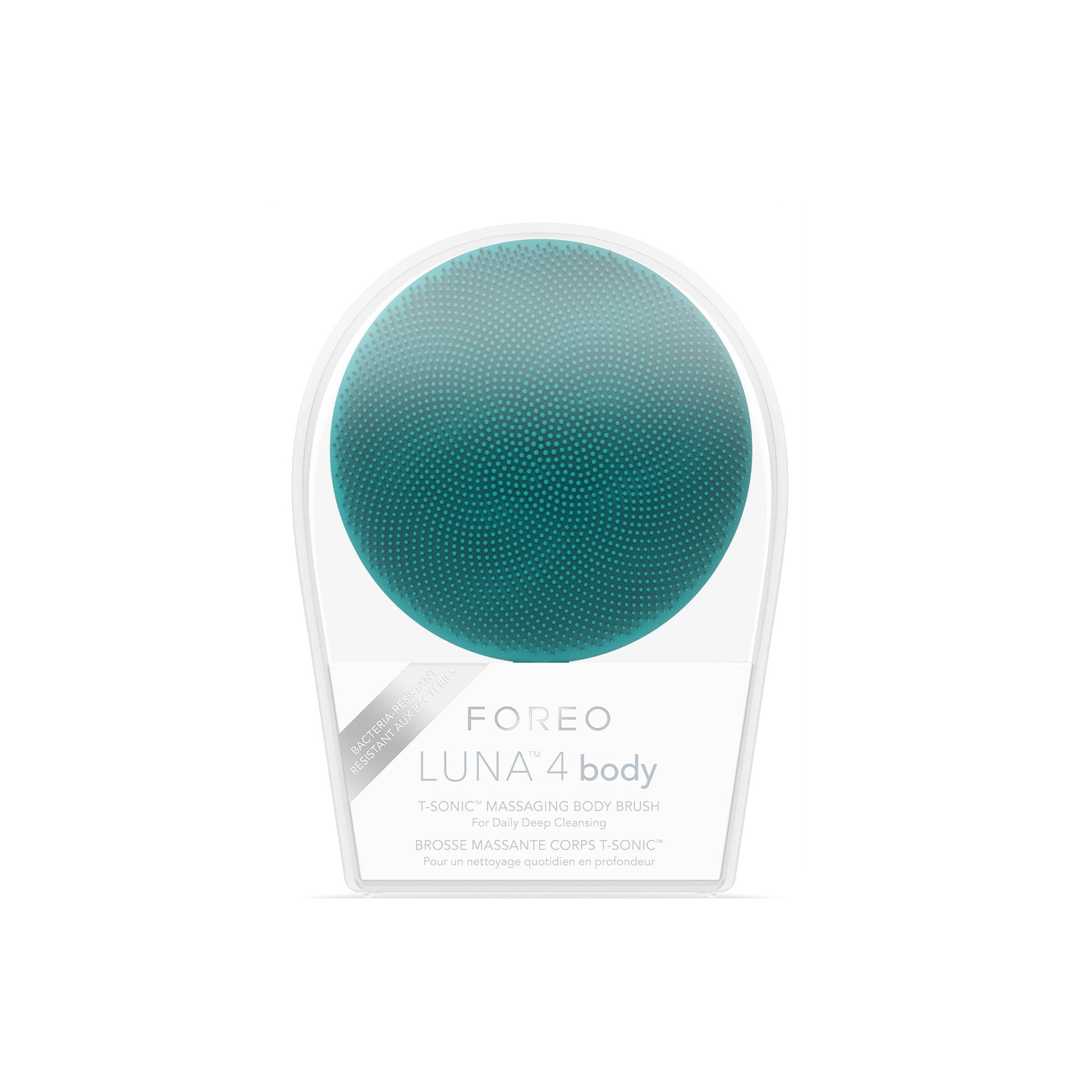 LUNA™ 4 body Massaging Body Brush, Evergreen