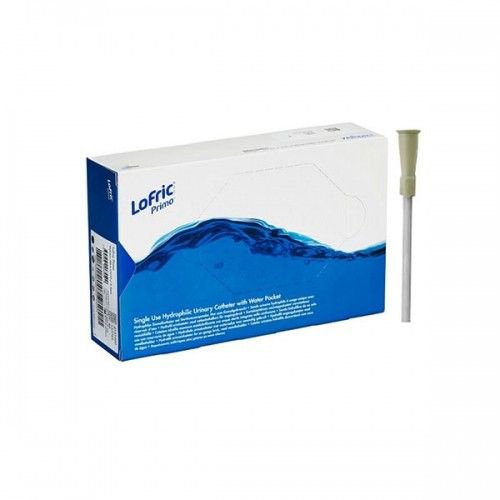 LoFric Primo™ Urethral Catheter, 12 Fr., Male, Coud