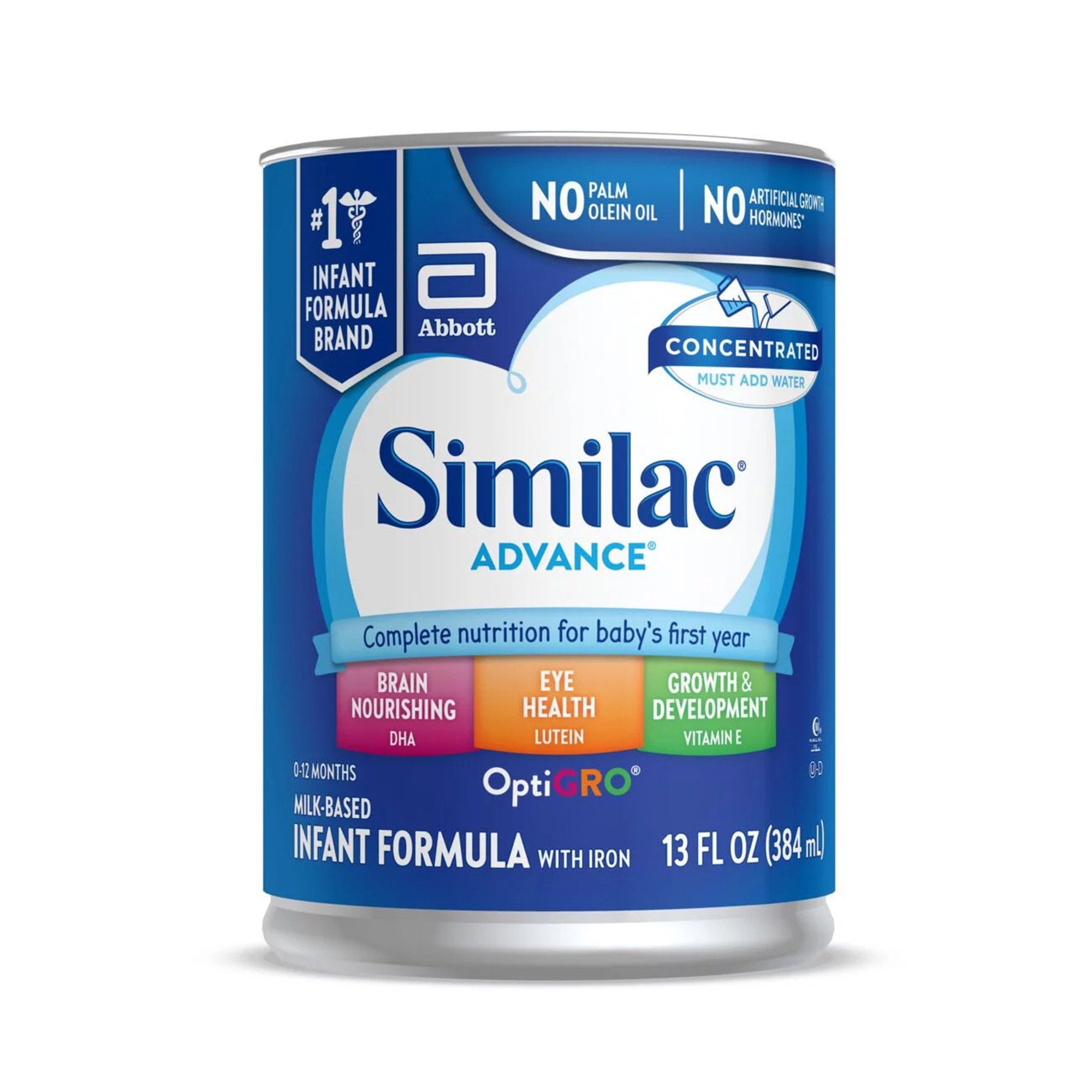 Similac Advance Liquid Concentrate Infant Formula, 13-ounce can – SurfMed
