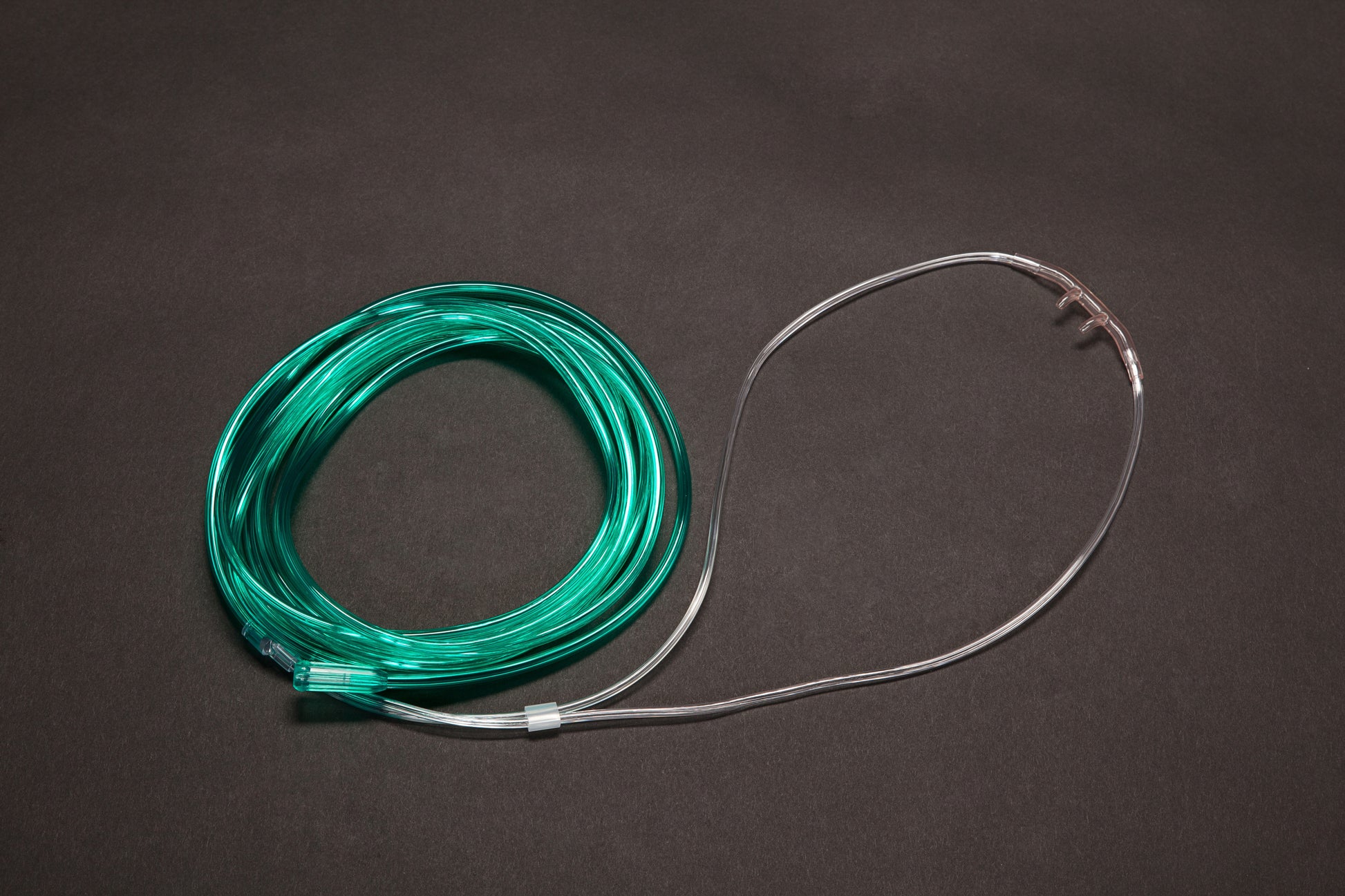 Nasal Cannula Salter-Style Adult Curved Prongs 4 Foot Tubing High Flow Rate