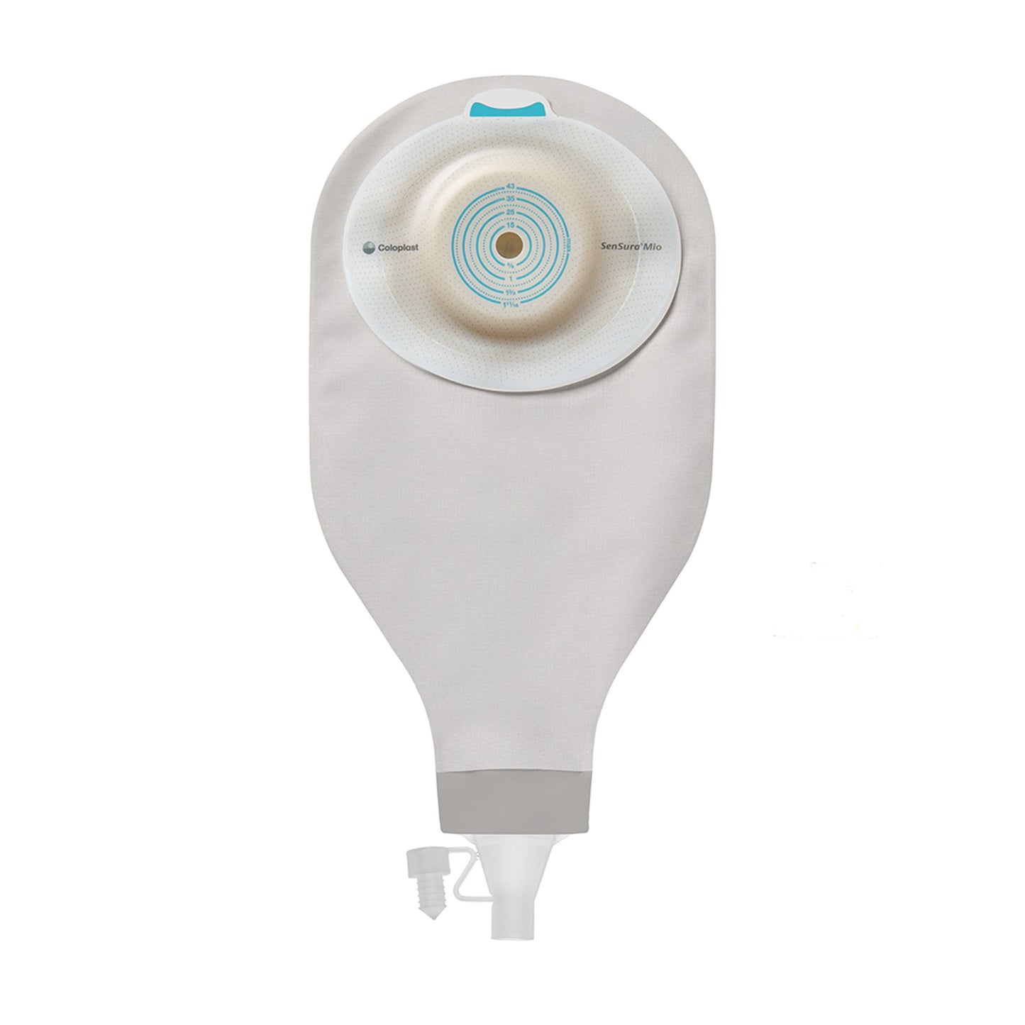 SenSura Mio High Output 1-Piece Opaque Ostomy Pouch, 10 – 43mm Stomas