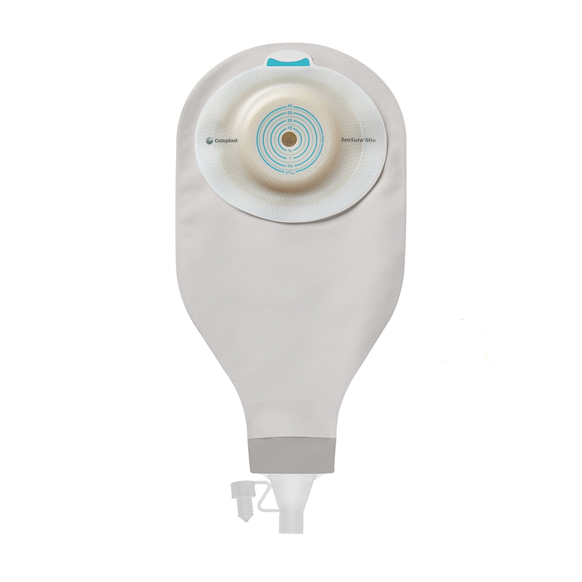 SenSura Mio High Output 1-Piece Opaque Ostomy Pouch, 10 – 43mm Stomas