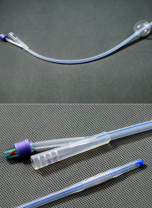 AMSure 100% Silicone Foley Catheter, 20 Fr., 5 cc.