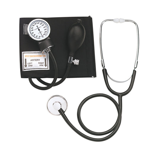 HealthSmart Aneroid Sphygmomanometer Combo Kit