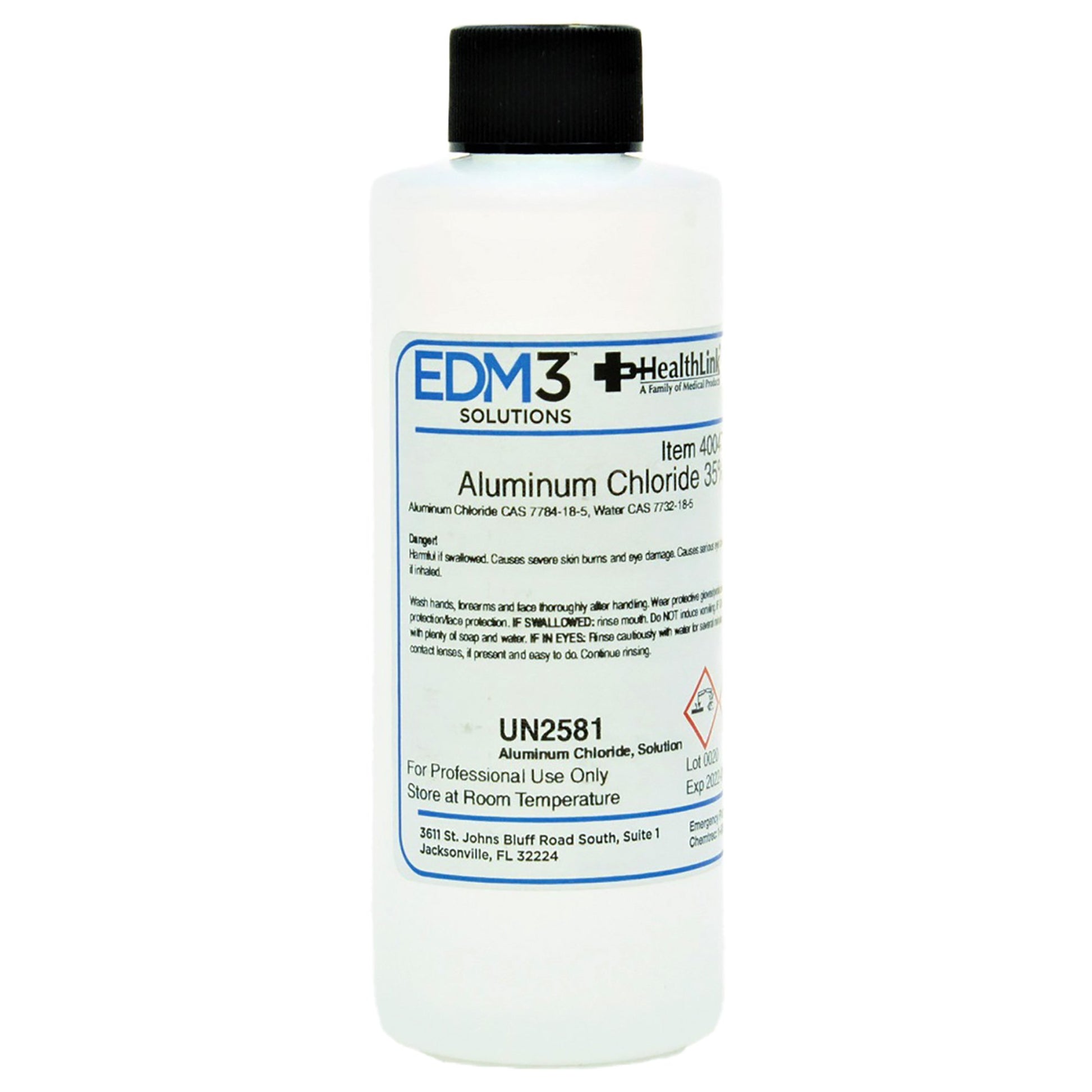 EDM 3™ Aluminum Chloride Chemistry Reagent, 4-Ounce Bottle