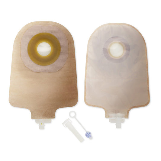 Premier™ One-Piece Transparent Urostomy Pouch, Pre-cut to Fit 13 mm Stomas