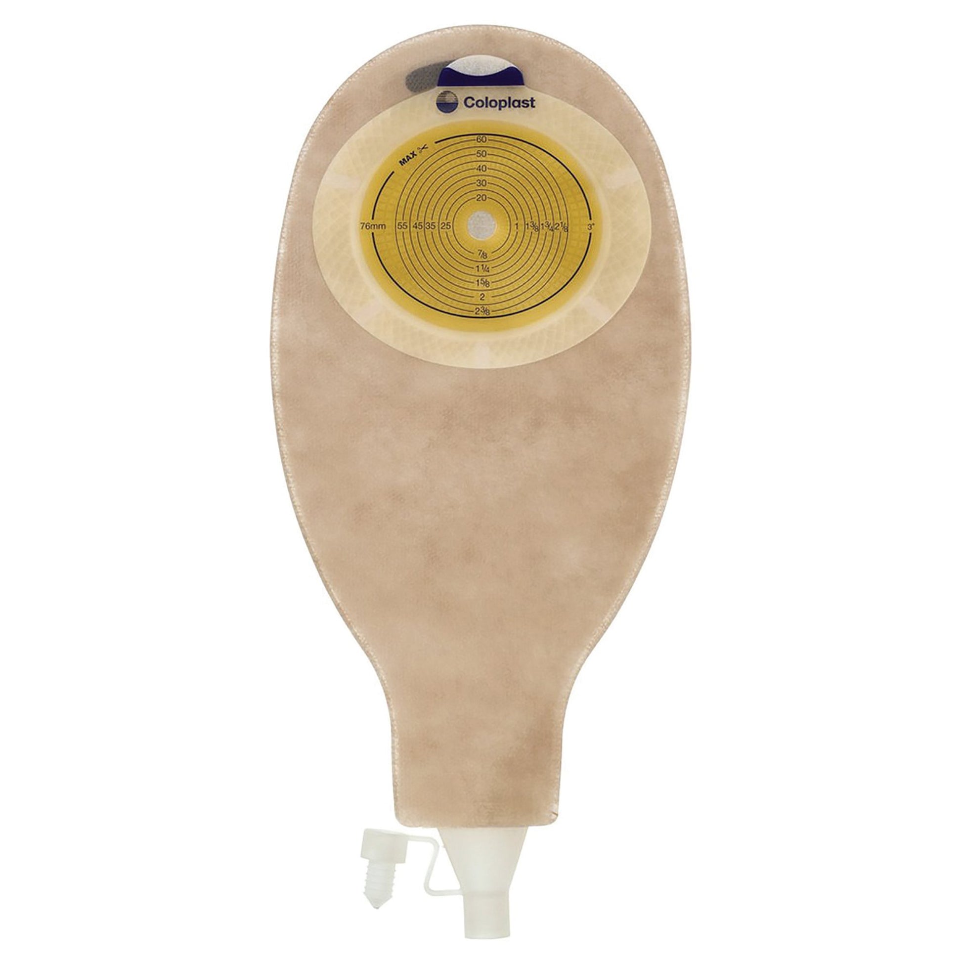SenSura Flat 1-Piece Opaque Ostomy Pouch, 10 – 76mm Stomas