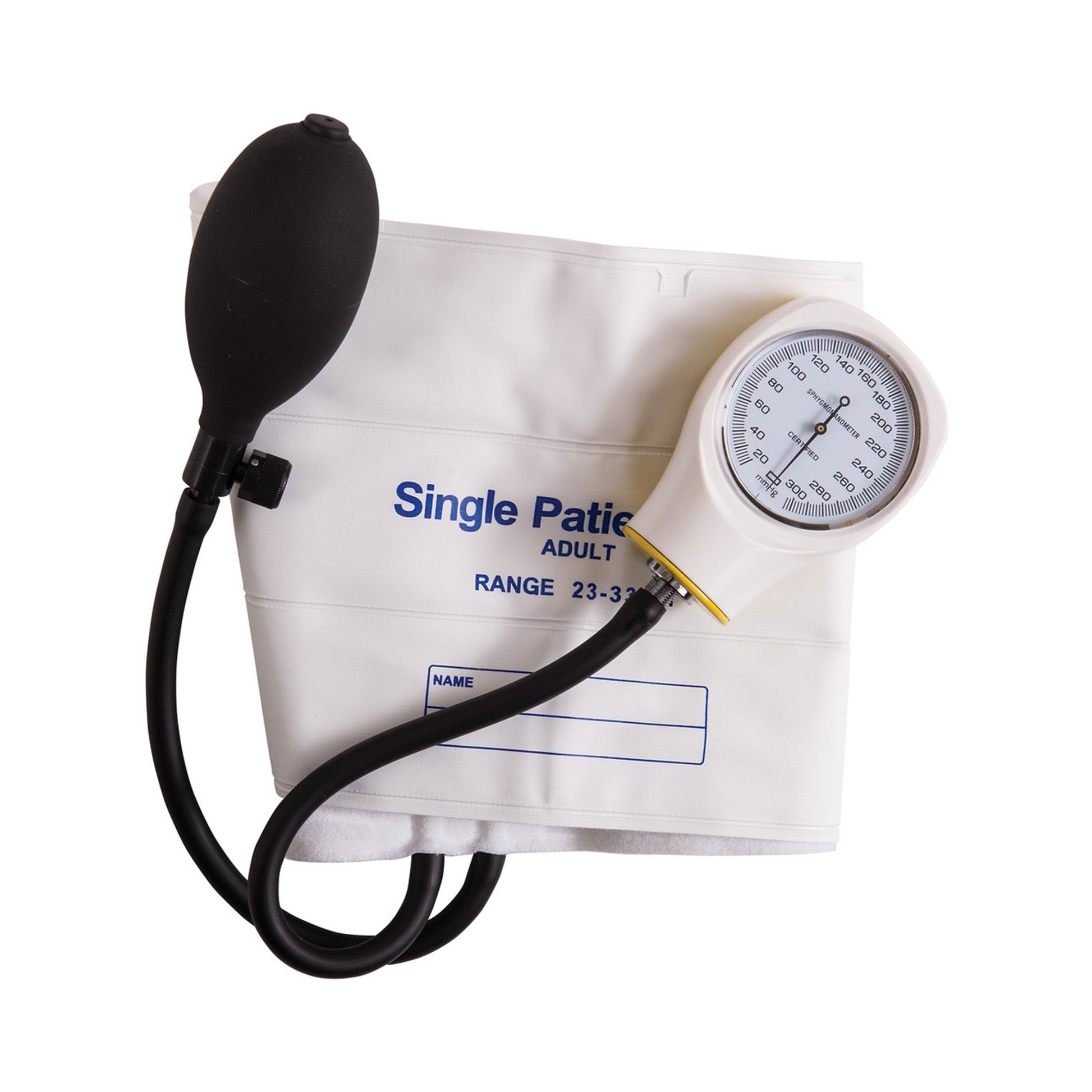 Mabis Aneroid Sphygmomanometer, Large, White
